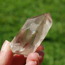 Load image into Gallery viewer, 2.25in 57g Rare Inner Child Manifestation Cross Pink Lithium Lemurian Quartz Crystal, Brazil a22

