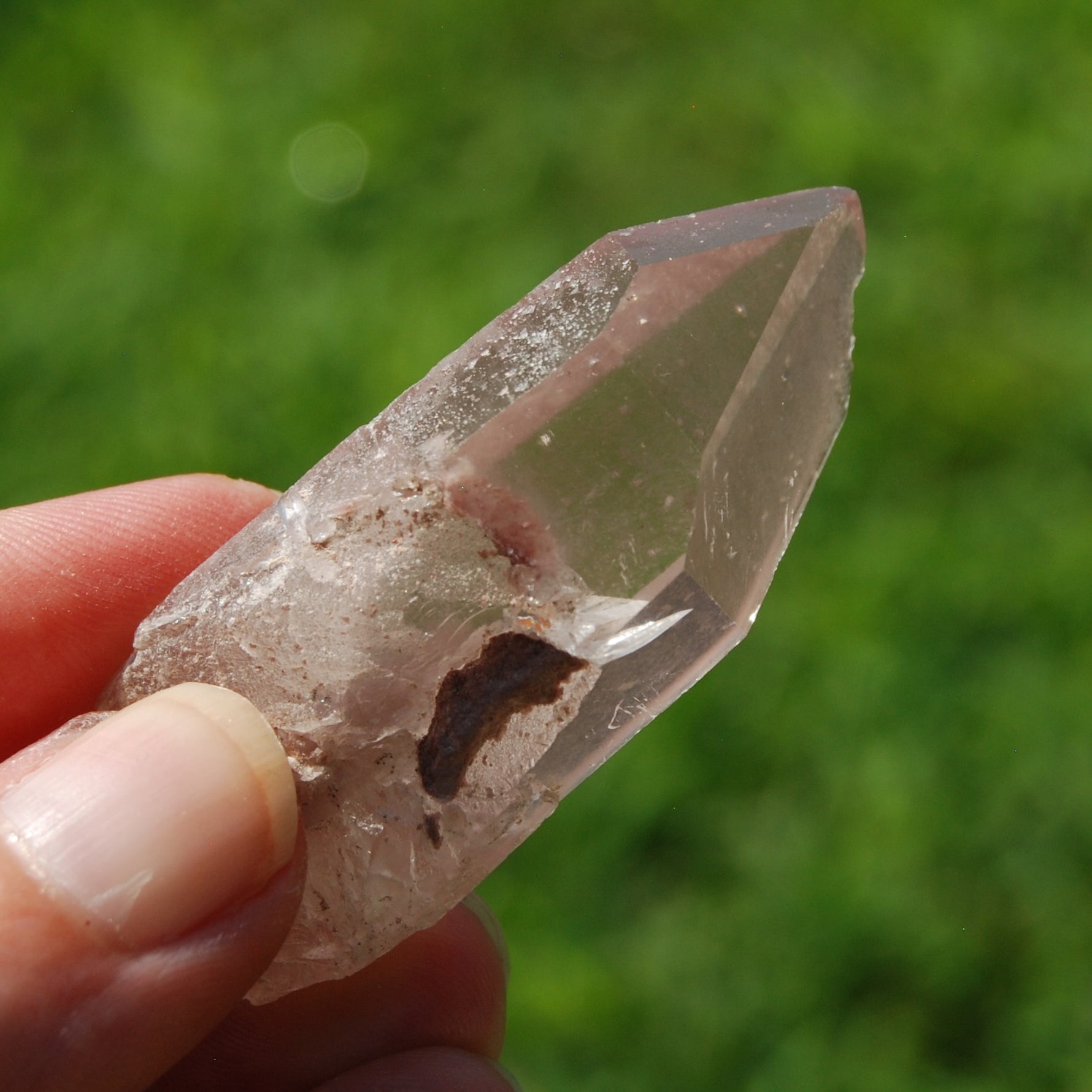 Pink Lithium Lemurian Quartz Crystal Starbrary