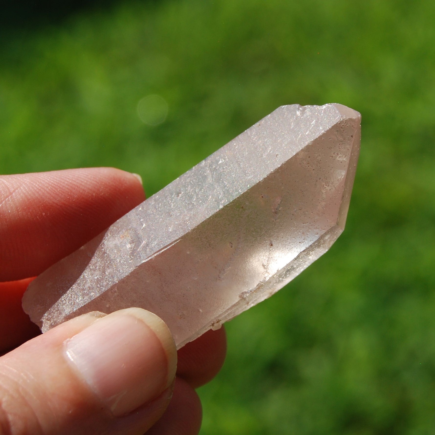 Pink Lithium Lemurian Quartz Crystal Starbrary