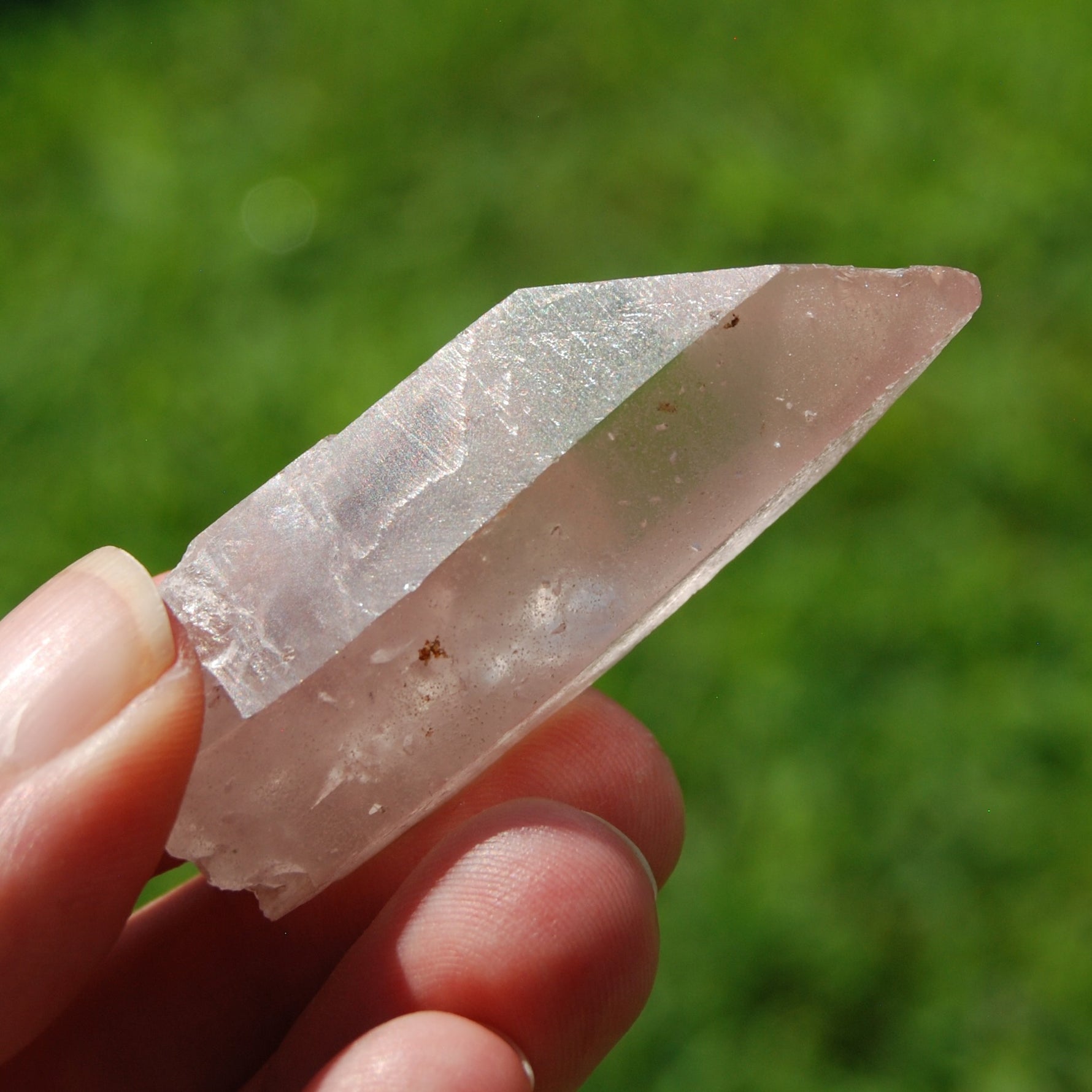 Pink Lithium Lemurian Quartz Crystal Starbrary