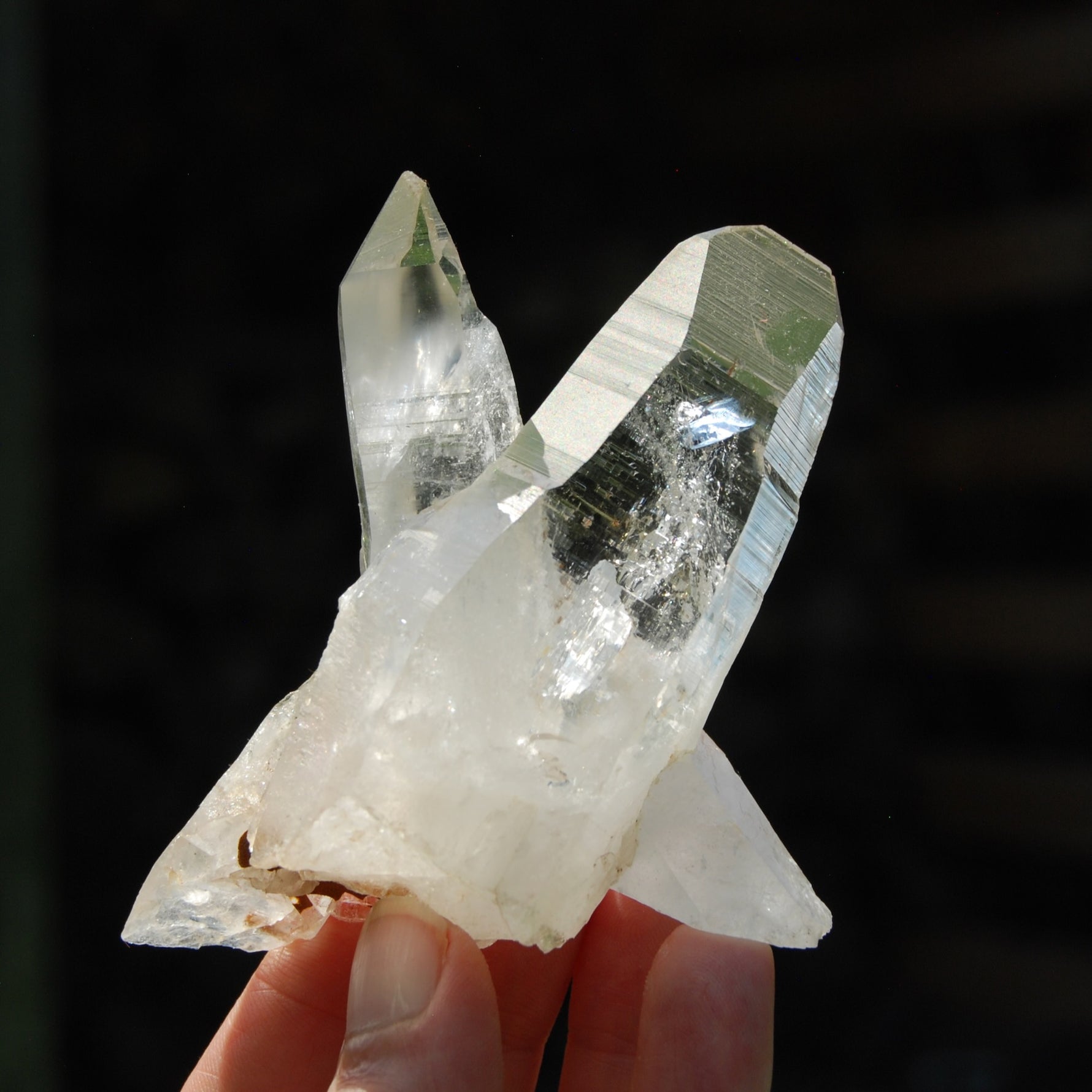 Tantric TWIN FLAME Soulmate Colombian Lemurian Seed Crystal Cluster