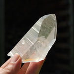 Cosmic Lightning Strike Golden Healer Lemurian Crystal