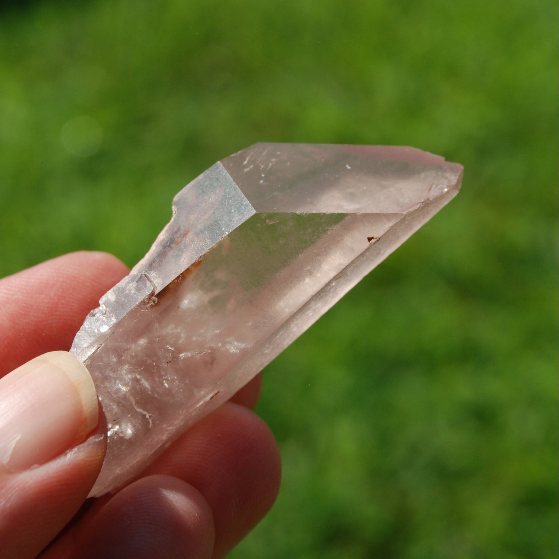 Pink Lithium Lemurian Quartz Crystal Starbrary