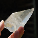Cosmic Lightning Strike Golden Healer Lemurian Crystal