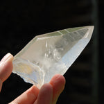 Cosmic Lightning Strike Golden Healer Lemurian Crystal