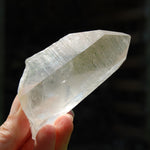 Cosmic Lightning Strike Golden Healer Lemurian Crystal