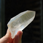 Cosmic Lightning Strike Golden Healer Lemurian Crystal