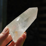 Cosmic Lightning Strike Golden Healer Lemurian Crystal