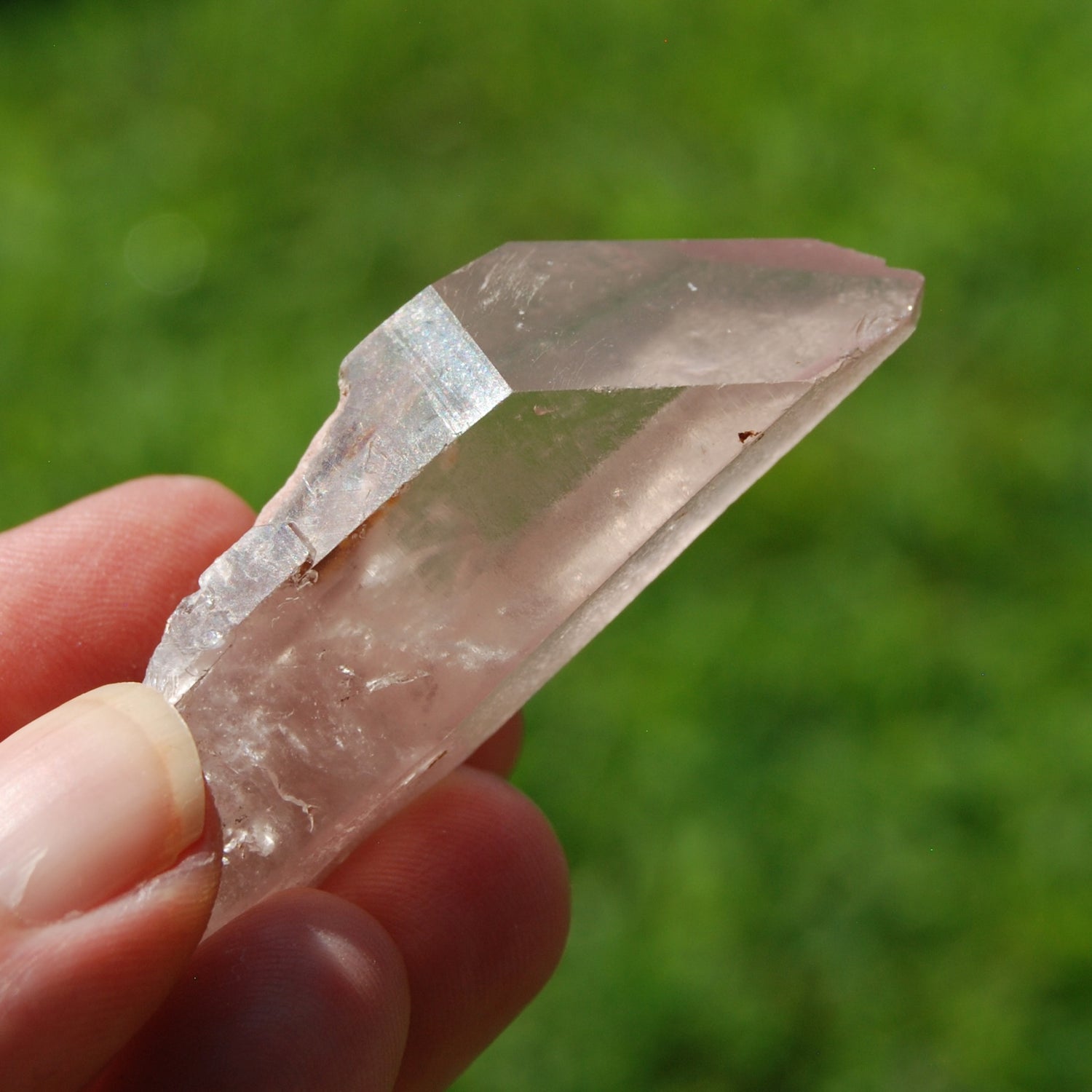 Pink Lithium Lemurian Quartz Crystal Starbrary