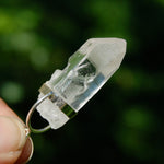 Cosmic Lemurian Crystal Pendant for Necklace