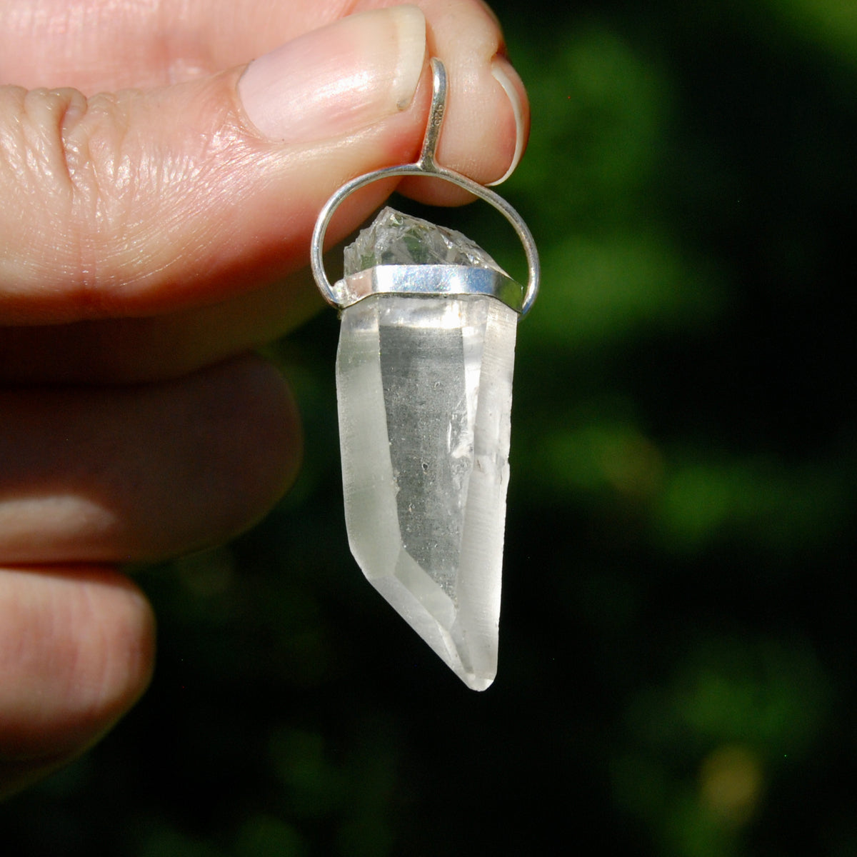Cosmic Lemurian Crystal Pendant