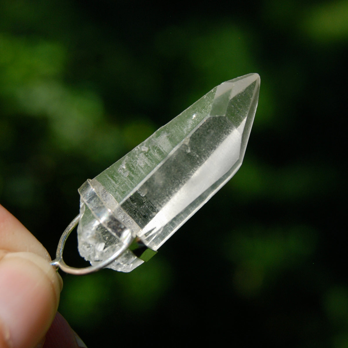 Cosmic Lemurian Crystal Pendant