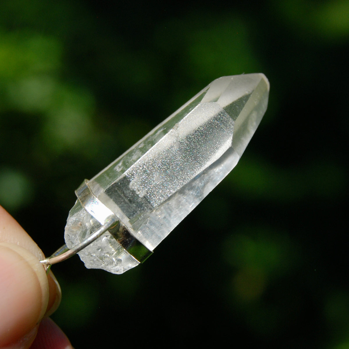 Cosmic Lemurian Crystal Pendant