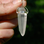 Cosmic Lemurian Crystal Laser Pendant for Necklace