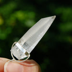 Cosmic Lemurian Crystal Laser Pendant for Necklace
