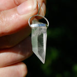 Cosmic Lemurian Crystal Laser Pendant for sale