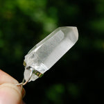 Cosmic Isis Face Record Keeper Lemurian Crystal Laser Pendant for sale