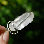 Cosmic Isis Face Record Keeper Lemurian Crystal Laser Pendant for sale