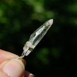 Elestial Tabby Lemurian Crystal Laser Pendant for sale