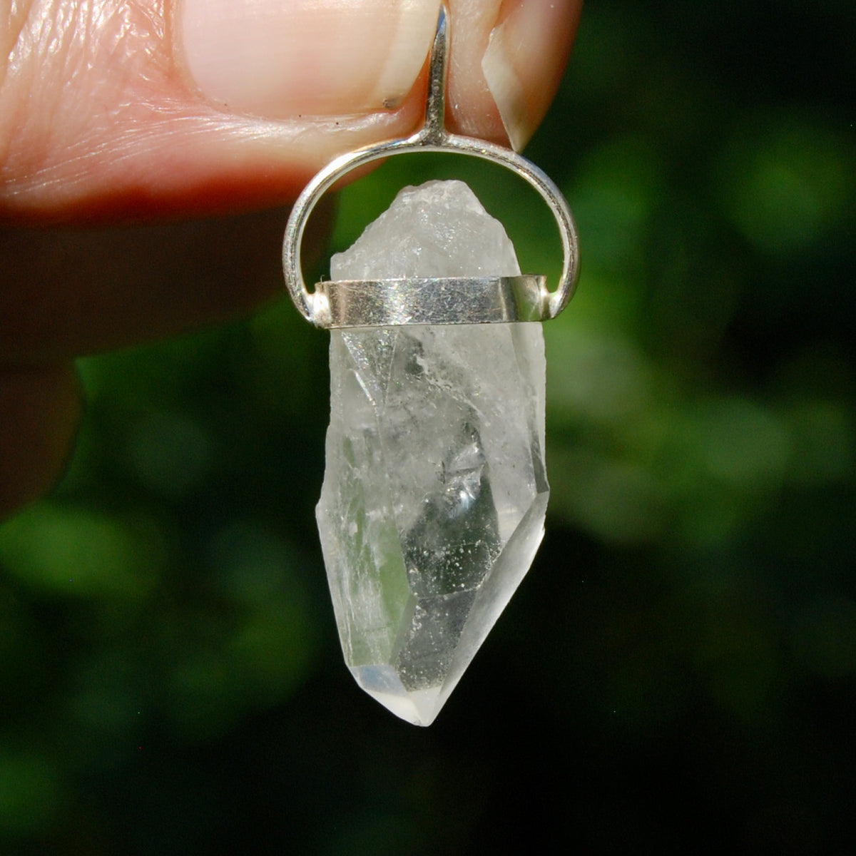 Lemurian Crystal Laser Pendant for sale