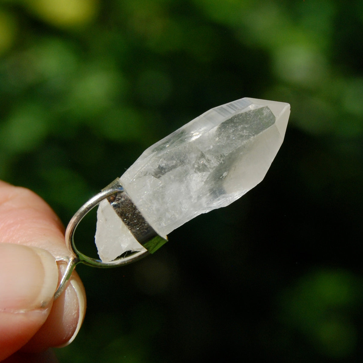 Lemurian Crystal Laser Pendant for sale