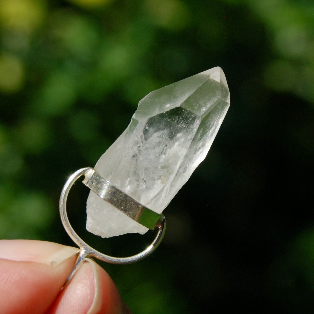 Lemurian Crystal Laser Pendant for sale