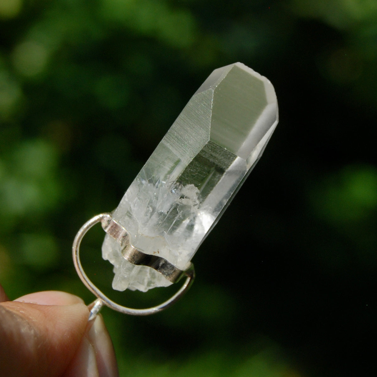 Lemurian Crystal Laser Pendant for sale 
