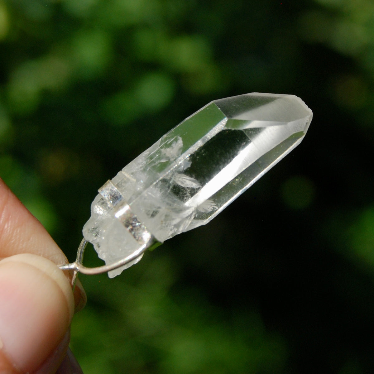 Lemurian Crystal Laser Pendant for sale 