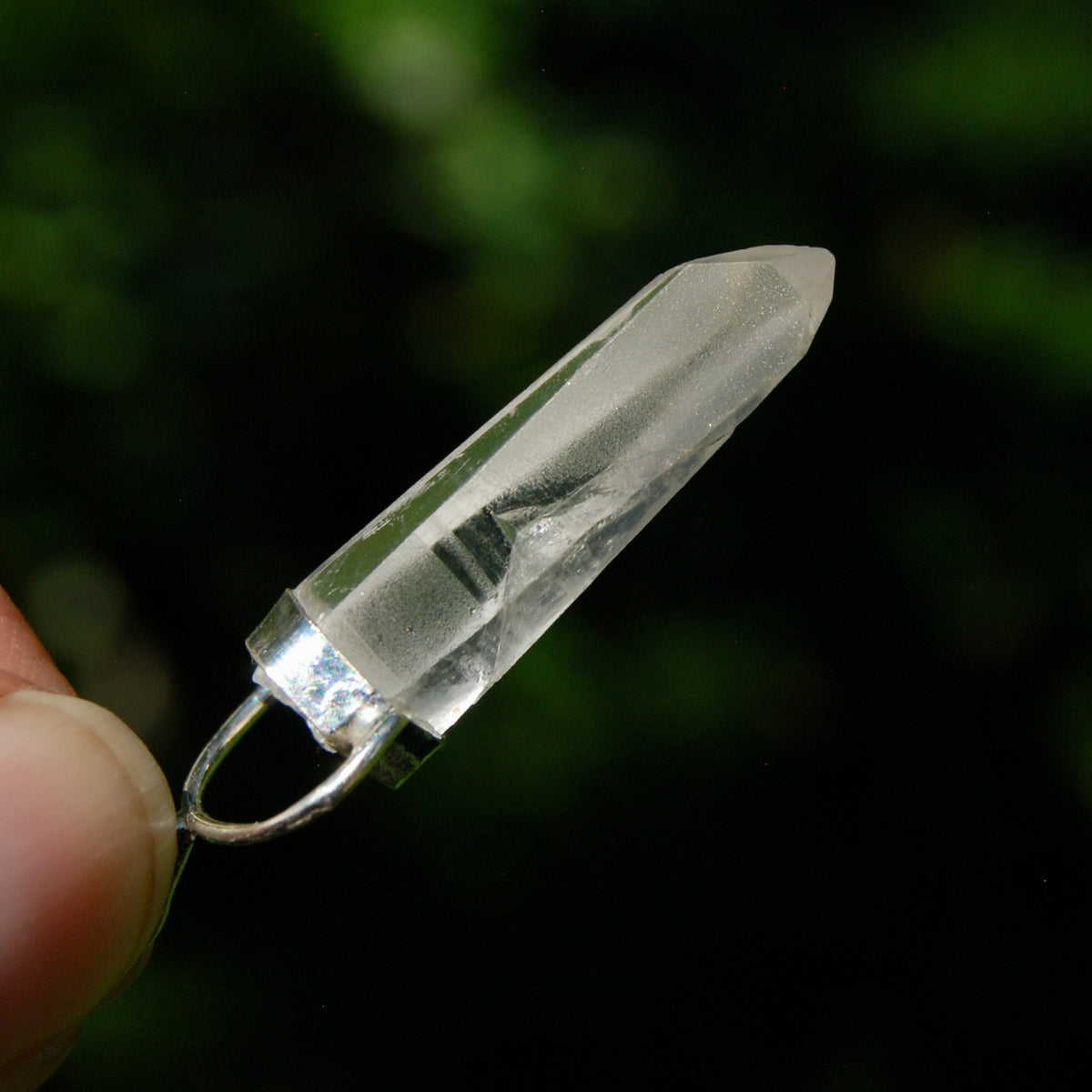 Cosmic Lemurian Crystal Laser Starbrary Pendant for sale