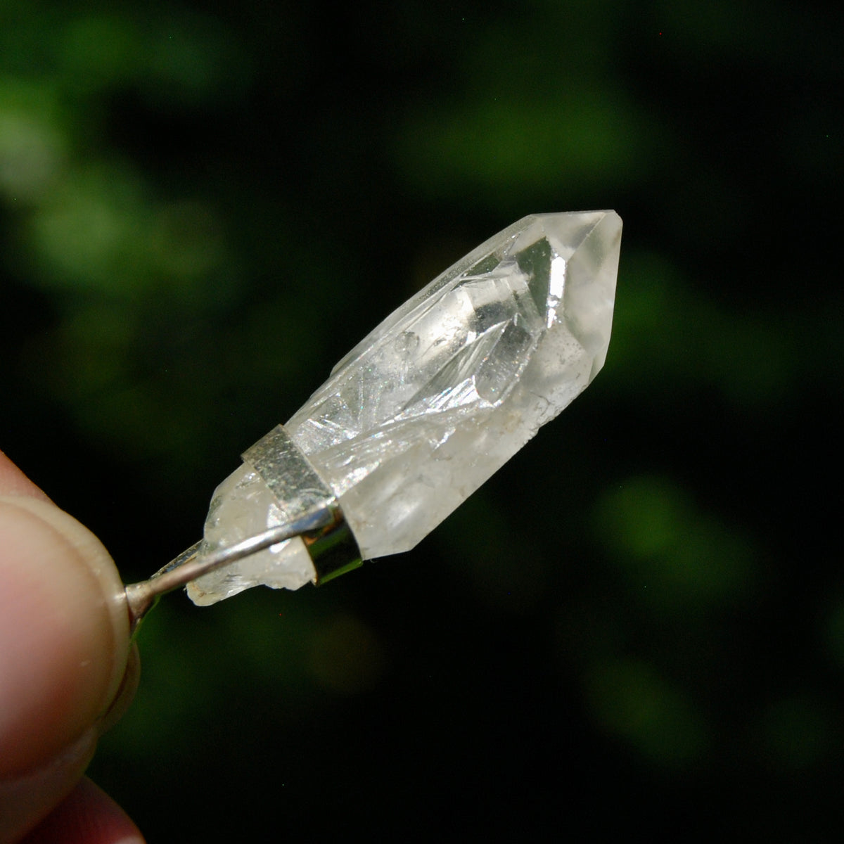 Isis Face Lemurian Crystal Pendant for Necklace for sale