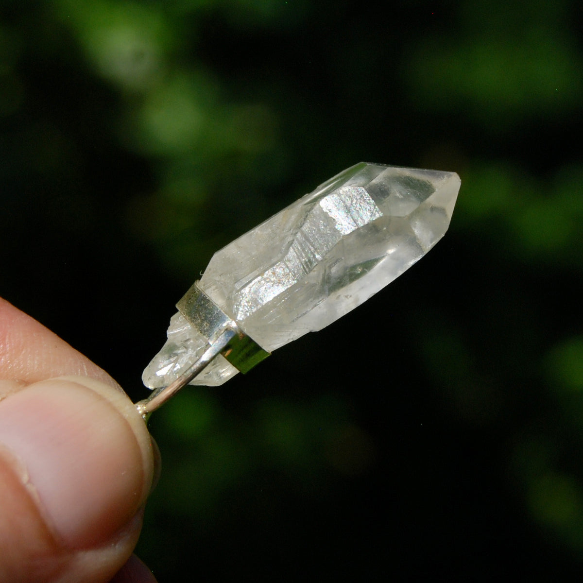 Isis Face Lemurian Crystal Pendant for Necklace for sale