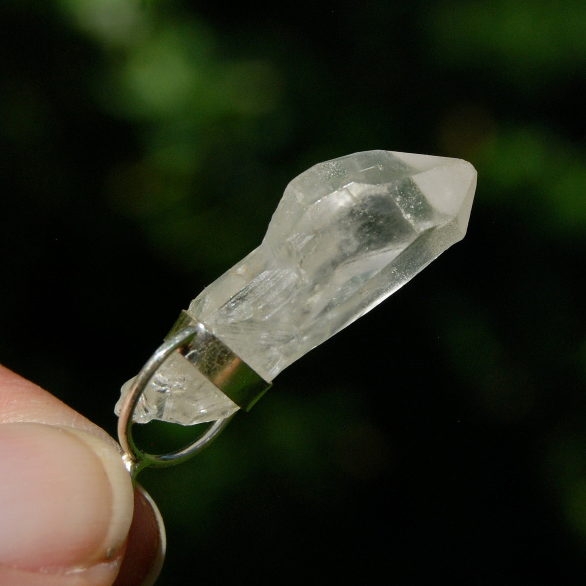 Isis Face Lemurian Crystal Pendant for Necklace for sale