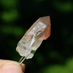 1.8in Channeler Strawberry Pink Lemurian Crystal Pendant for Necklace, Record Keeper Starbrary, Brazil 