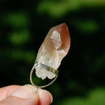 1.8in Channeler Strawberry Pink Lemurian Crystal Pendant for Necklace, Record Keeper Starbrary, Brazil 