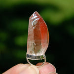 Strawberry Pink Lemurian Seed Crystal Pendant for Necklace, Record Keeper Starbrary, Brazil