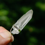 Cosmic Lemurian Crystal Pendant for Necklace, Sterling Silver, Brazil