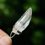 Cosmic Lemurian Crystal Pendant for Necklace, Sterling Silver, Brazil