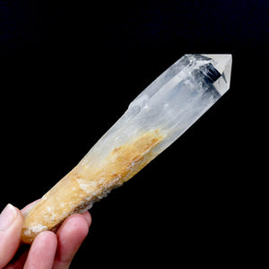 XL Colombian Blue Smoke Lemurian Crystal