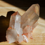 Pink Shadow Smoky Lemurian Seed Quartz Crystal Starbrary Cluster