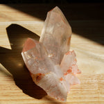 Pink Shadow Smoky Lemurian Seed Quartz Crystal Starbrary Cluster