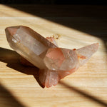 Pink Shadow Smoky Lemurian Seed Quartz Crystal Starbrary Cluster