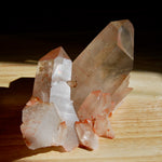 Pink Shadow Smoky Lemurian Seed Quartz Crystal Starbrary Cluster