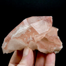 Load image into Gallery viewer, Serra do Cabral Isis Face Soulmate Strawberry Pink Lemurian Quartz Crystal Record Keepers, Brazil
