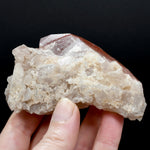 Isis Face Soulmate Strawberry Pink Lemurian Quartz Crystal Record Keepers, Brazil