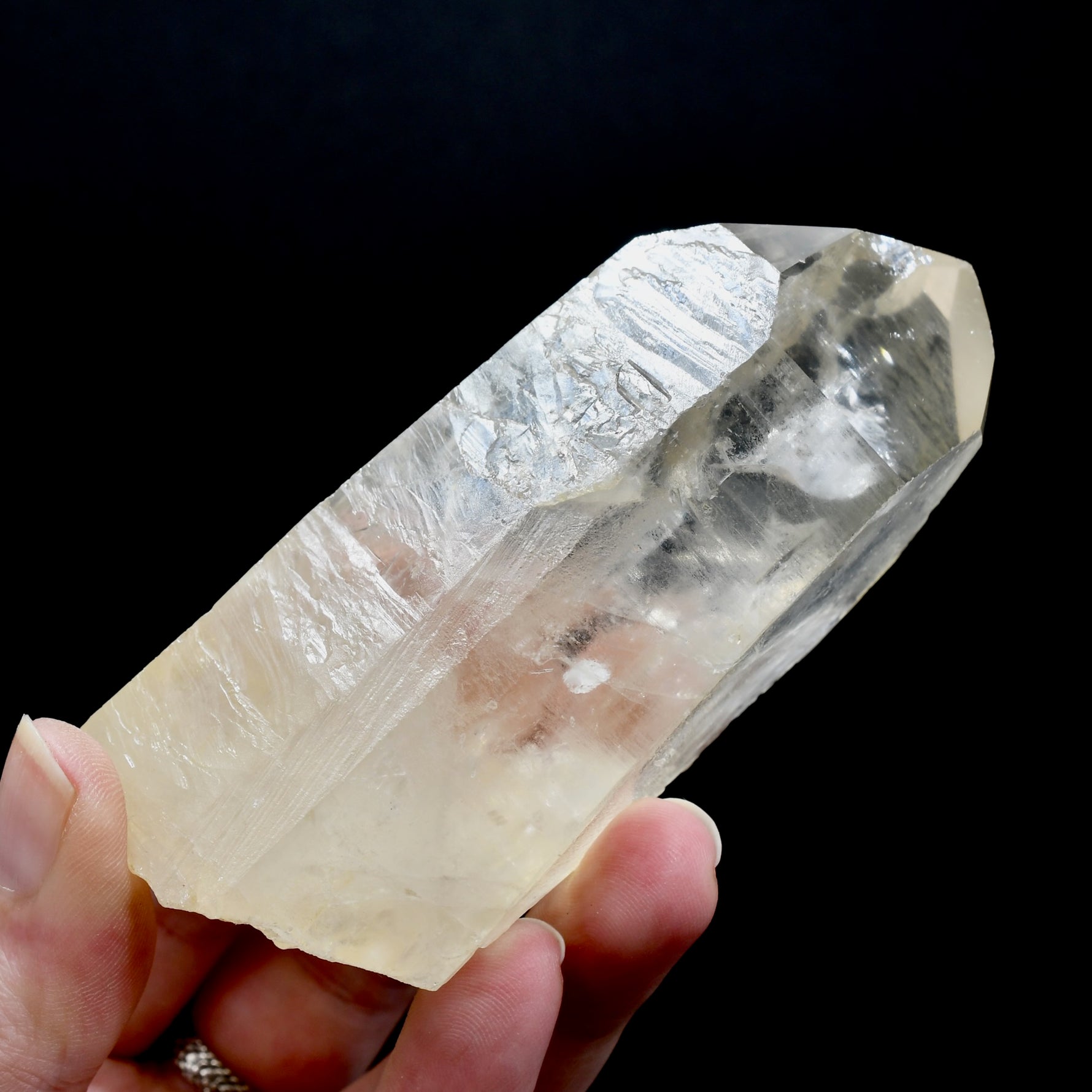 Cosmic Dow Channeler Golden Healer Lemurian Quartz Crystal Master Starbrary Devic Temple, Brazil