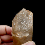 DT ET Pink Shadow Lemurian Seed Quartz Crystal, Smoky Scarlet Temple Lemurian Crystals, Brazil