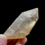 DT ET Pink Shadow Lemurian Seed Quartz Crystal, Smoky Scarlet Temple Lemurian Crystals, Brazil