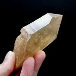 DT ET Pink Shadow Lemurian Seed Quartz Crystal, Smoky Scarlet Temple Lemurian Crystals, Brazil
