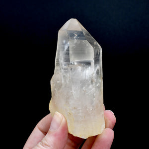 Isis Face Golden Healer Lemurian Quartz Cathedral Crystal, Master Starbrary Devic Temple, Brazil