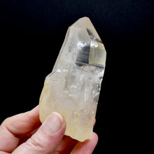 Load image into Gallery viewer, Isis Face Golden Healer Lemurian Quartz Cathedral Crystal, Master Starbrary Devic Temple, Brazil
